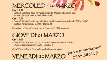 Festival di Primavera – Corsi per Adulti e Bambini